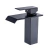 New Waterfall showerhead bathroom faucet, single handle bathroom sink faucet