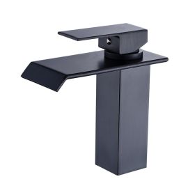 New Waterfall showerhead bathroom faucet, single handle bathroom sink faucet