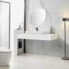 Single Handle Single Hole Low-Arc Bathroom Faucet with Supply Line in Matte Black