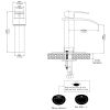 Waterfall Single Hole Single-Handle Low-Arc Bathroom Faucet With Pop-up Drain Assembly in Oil Rubbed Bronze