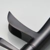 Waterfall Single Hole Single-Handle Low-Arc Bathroom Sink Faucet With Pop-up Drain Assembly In Oil Rubbed Bronze