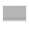 55×36 inch LED-Lit bathroom mirror, wall mounted anti-fog memory Large Adjustable Brightness front and back light Rectangular Vanity mirror